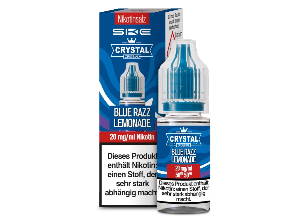 SKE Crystal Nikotinsalz kaufen – Blue Razz Lemonade