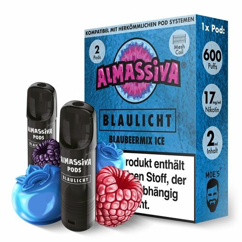 Al Massiva Al Massiva - Prefilled Pods (2 pcs) - Blaulicht