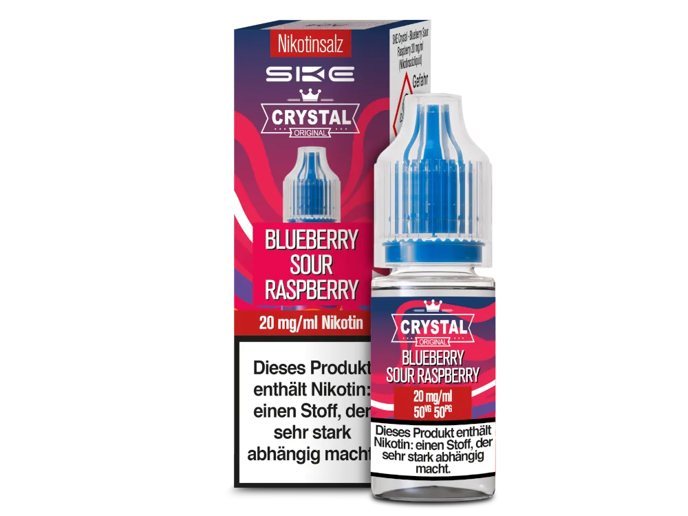 SKE Crystal Nikotinsalz – Intensiver Geschmack mit Sanftem Zug