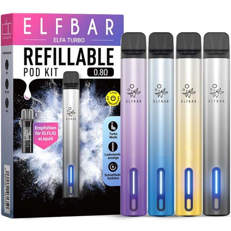 ELFA Turbo - Refill Pod Kit - 550mAh