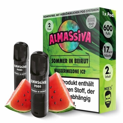 Al Massiva Pods 17 mg Nic Salt kaufen – Mesh Coil (2 Stk.)