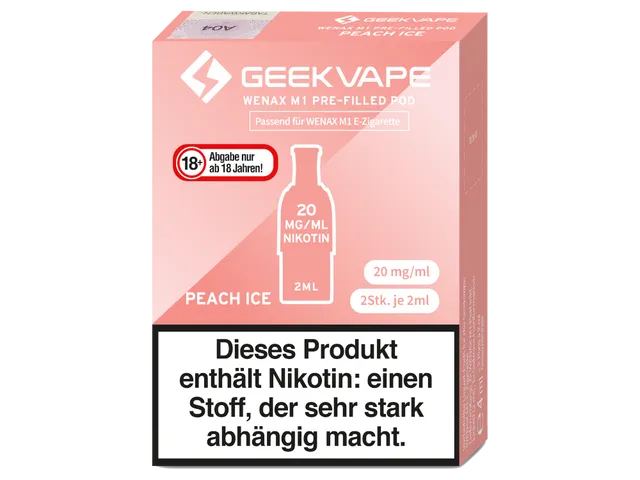 GeekVape Wenax M1 Pod - Peach Ice - 2Pcs