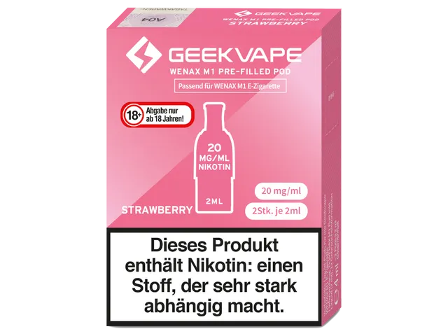 GeekVape Wenax M1 Pod - Strawberry - 2Pcs