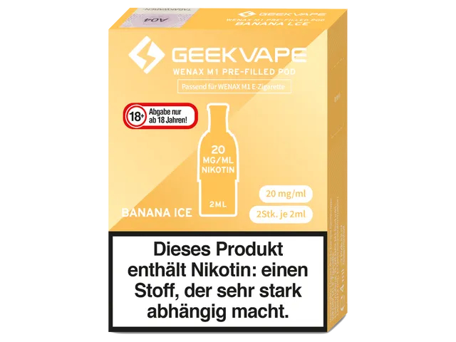 GeekVape Wenax M1 Pod - Banana Ice - 2Pcs