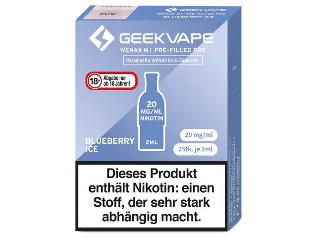 GeekVape Wenax M1 Pod - Blueberry Ice - 2Pcs