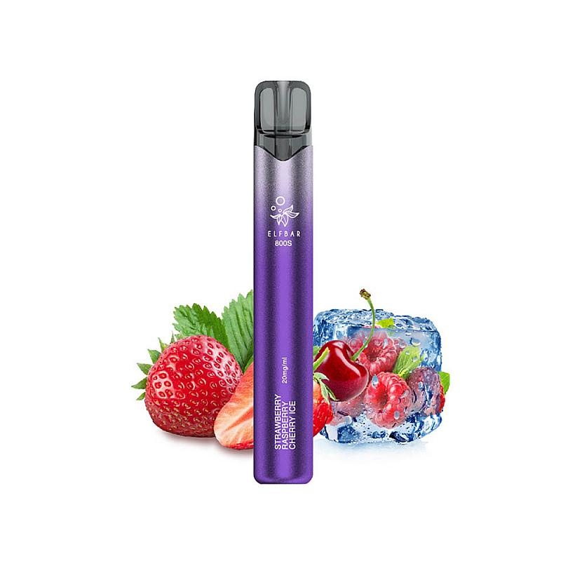 Elfbar Elfbar 800 Einweg Vape - Strawberry Raspberry Cherry Ice