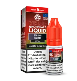 SC - Red Line - Strong Cassis - Nikotinsalz Liquid