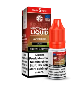 SC - Red Line - Cappuccino - Nikotinsalz Liquid