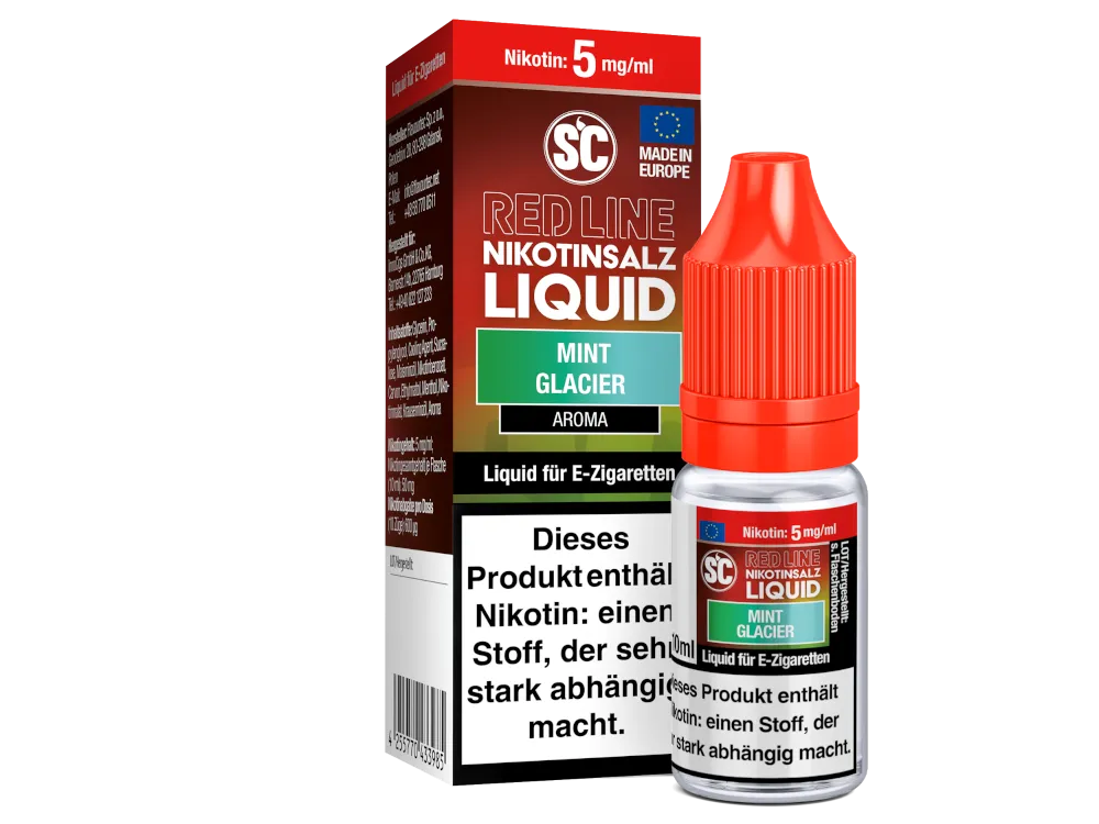 SC - Red Line - Mint Glacier - Nikotinsalz Liquid