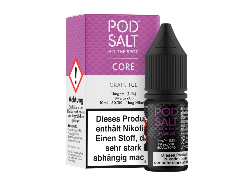 Pod Salt Core - Grape Ice - Nikotinsalz Liquid