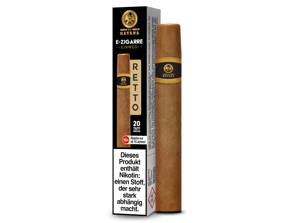 XO HAVANA Cigar Vape Einweg E-Zigarette - 20mg