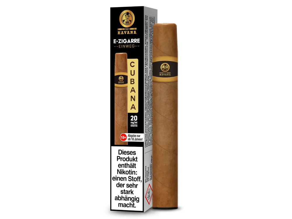 XO HAVANA Cigar Vape Einweg E-Zigarette - 20mg