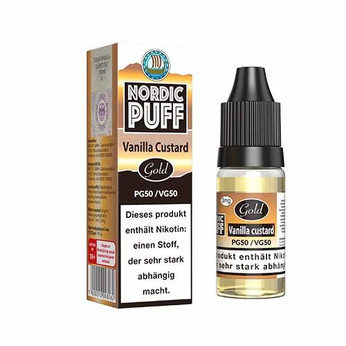 Nordic Puff Gold - Vanilla custard