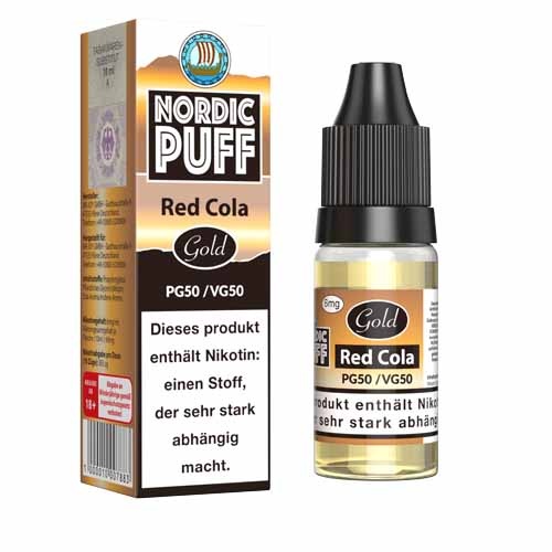 Nordic Puff Gold - Red Cola