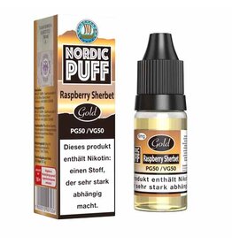 Nordic Puff Gold - Raspberry Sherbet