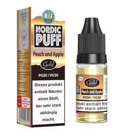 Nordic Puff Gold - Peach & Apple