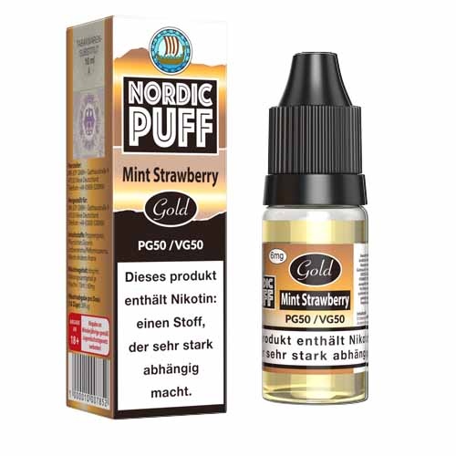 Nordic Puff Gold - Mint Strawberry