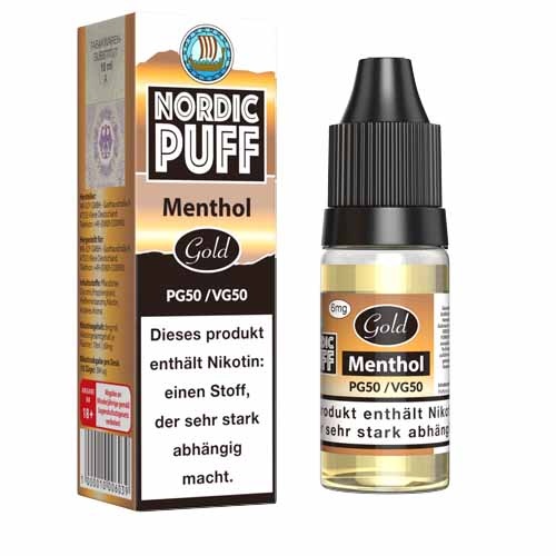 Nordic Puff Gold - Menthol