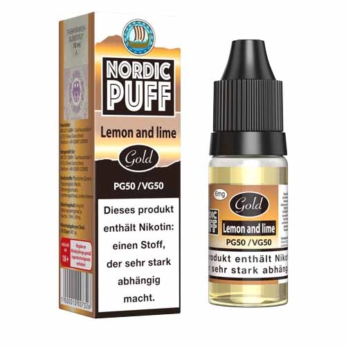 Nordic Puff Gold - Lemon and lime