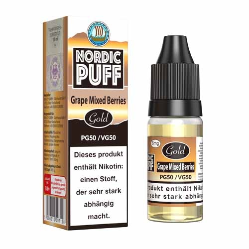 Nordic Puff Gold - Grape Mixed Berries