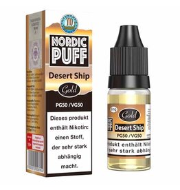 Nordic Puff Gold - Desert Ship