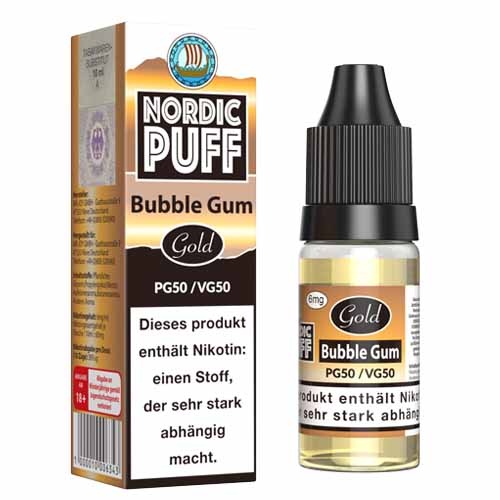 Nordic Puff Gold - Bubble Gum