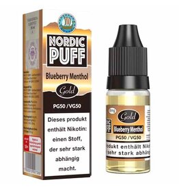 Nordic Puff Gold - Blueberry Menthol