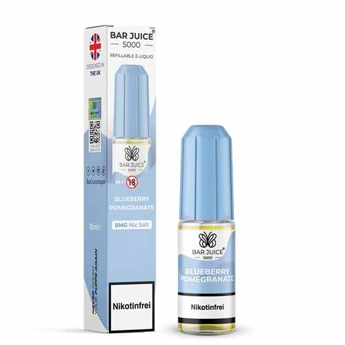 Bar Juice 5000 Nic Salt Blueberry Pomegranate - Nikotinfrei