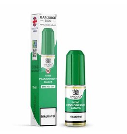Bar Juice 5000 Nic Salt Kiwi Passionfruit Guave - Nikotinfrei