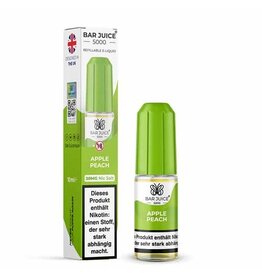 Bar Juice 5000 Bar Juice 5000 Nic Salt Apple Peach - Nikotinfrei