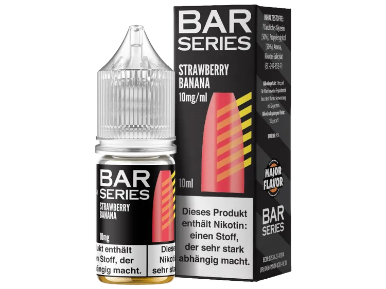 Bar Series - Strawberry Banana - Nikotinsalz Liquid