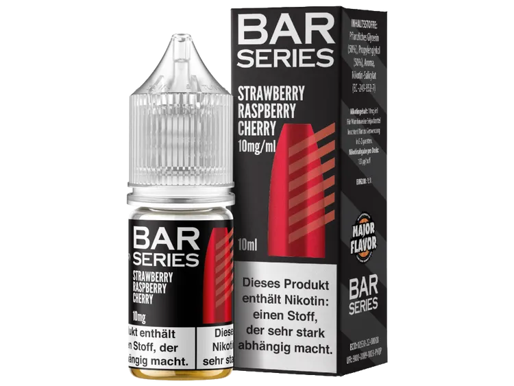 Bar Series - Strawberry Raspberry Cherry - Nikotinsalz Liquid
