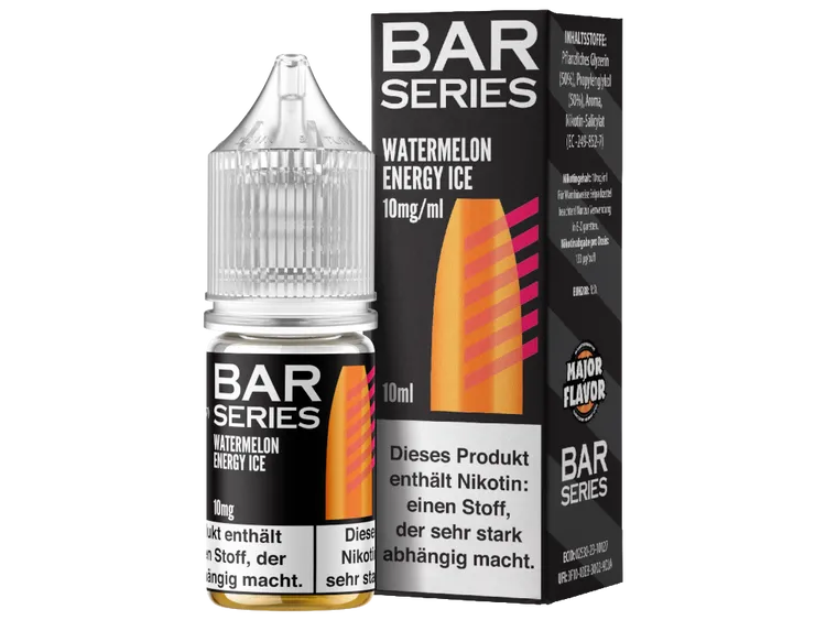 Bar Series - Watermelon Energy Ice - Nikotinsalz Liquid