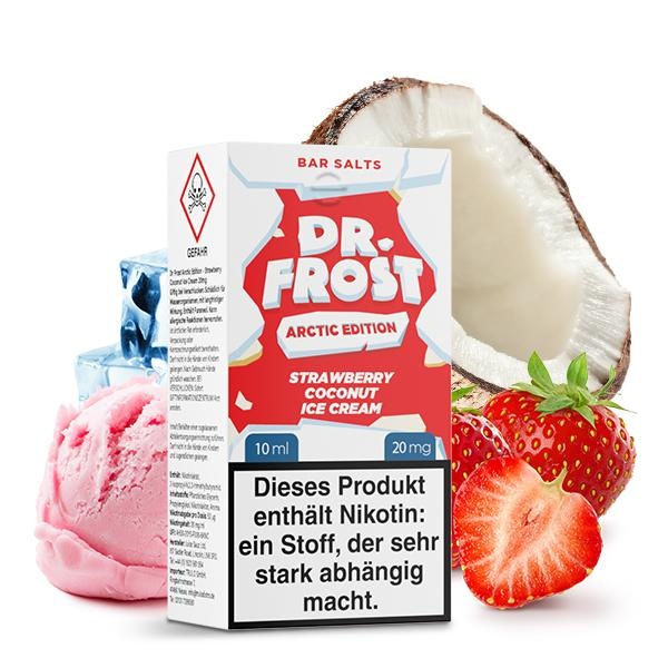 DR. FROST Arctic Edition Strawberry Coconut Ice Cream Nikotinsalz