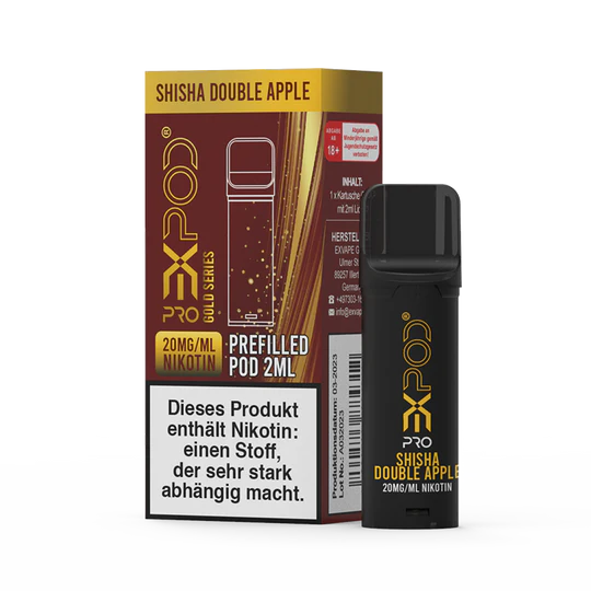 Expod Pro Pods | 1 x 2ml | Shisha Double Apple