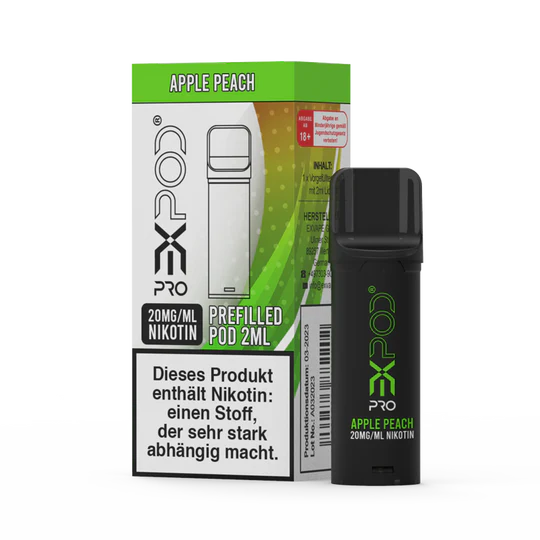 Expod Pro Pods | 1 x 2ml | Apple Peach