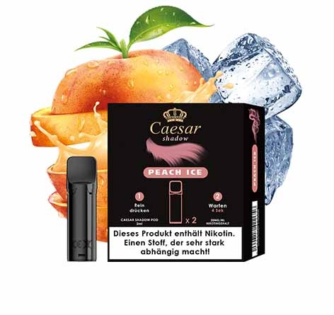 Caesar Pods | Peach Ice