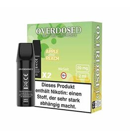 Overdosed - Prefilled Pods - Apple Peach - 2 Stück