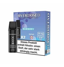 Overdosed - Prefilled Pods - Blueberry 2 Stück