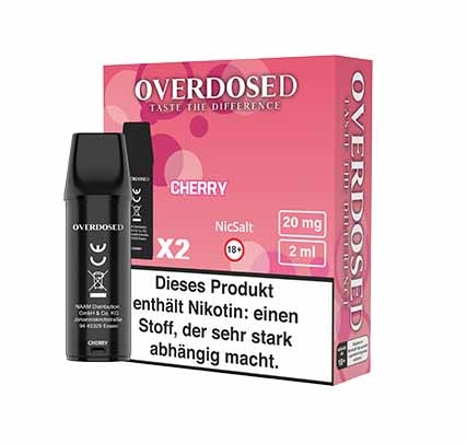 Overdosed - Prefilled Pods - Cherry 2 Stück
