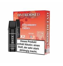 Overdosed - Prefilled Pods - Strawberry Cherry - 2 Stück