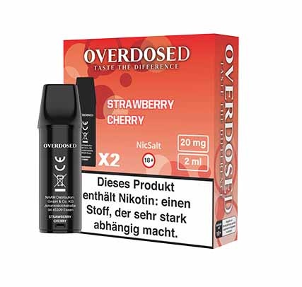 Overdosed - Prefilled Pods - Strawberry Cherry - 2 Stück