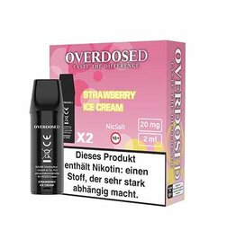 Overdosed - Prefilled Pods - Strawberry Ice Cream - 2 Stück