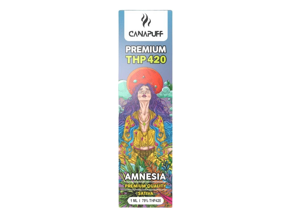 THP420 Vapes 79% 1ml - Amnesia