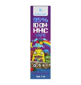 Canapuff Vapes 95% 1ml - Rainbow Runtz
