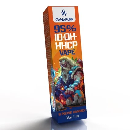 9H-HHC Vapes 95% 1ml - 9 Pound Hammer