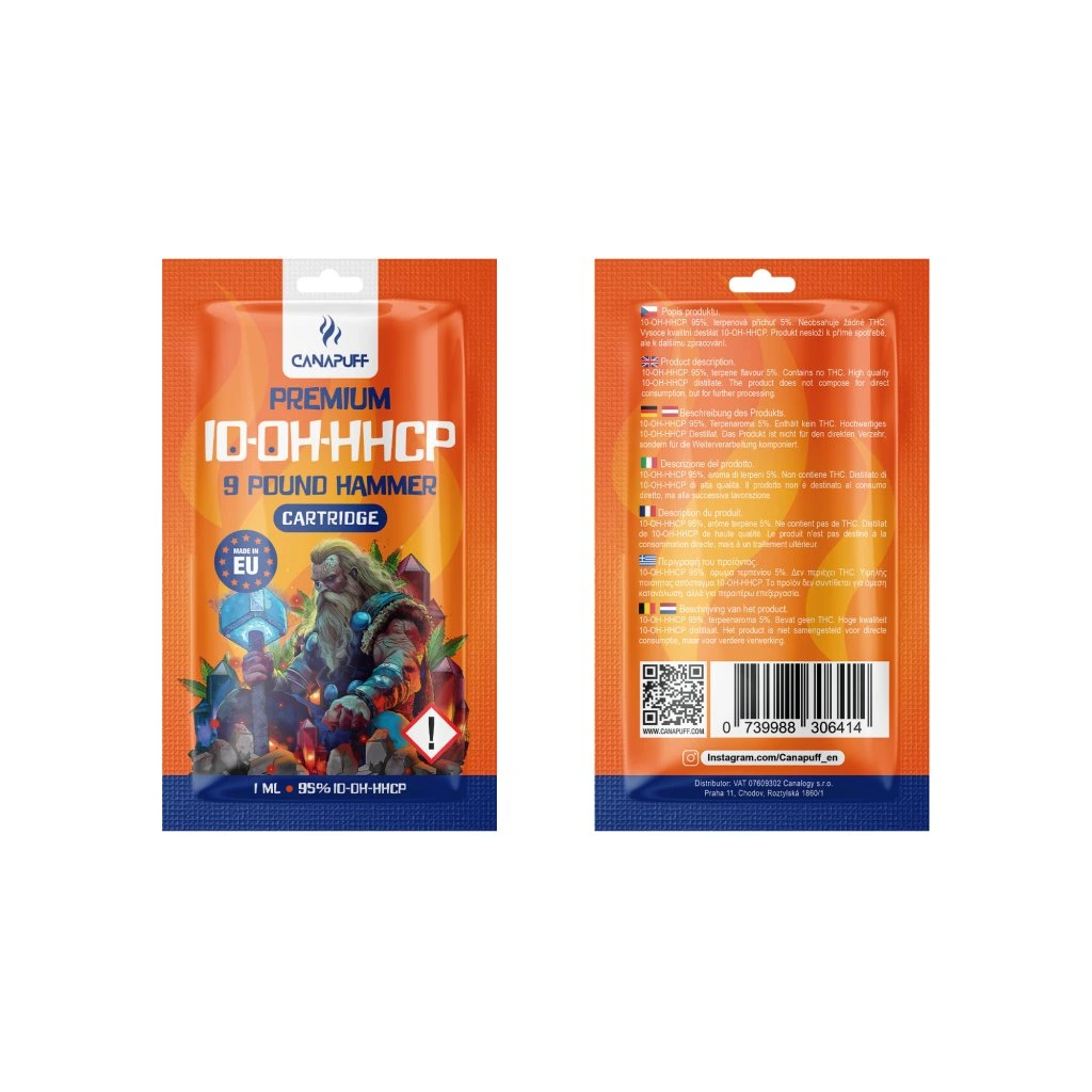 10-OH-HHCP Carts 95% - 9 Pound Hammer