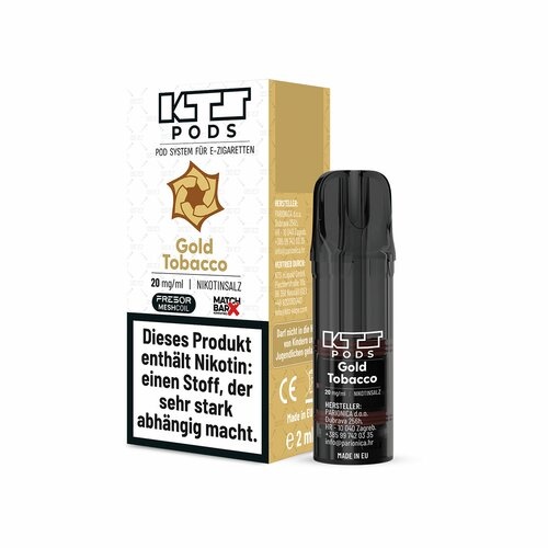 KTS Pod - Gold Tobacco - 1Pcs