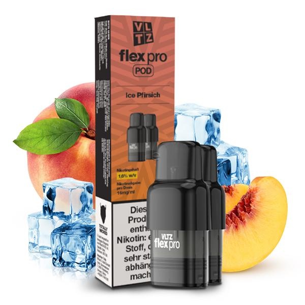 VLTZ Flex Pro Prefilled Pod - Ice Pfirsich