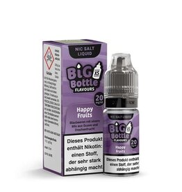 BIG BOTTLE Happy Fruits Nikotinsalz Liquid